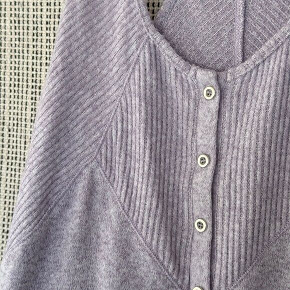 Saturday Sunday by Anthropologie Lucie Lilac Sweater Racerback Tank, Size XS - Picture 5 of 5